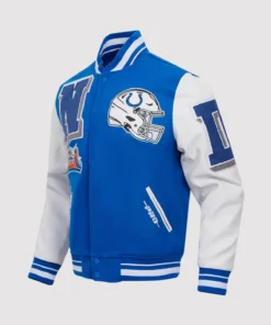 Indianapolis Colts Mashup Varsity Jacket
