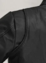 Iron Man Black Leather Jacket