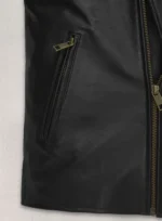 Iron Man Black Leather Jacket