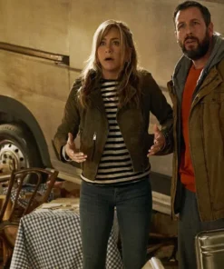 Jennifer Aniston Murder Mystery 2 Leather Jacket