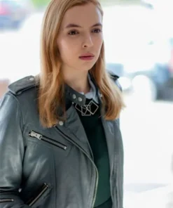 Jodie Comer Doctor Foster Leather Jacket