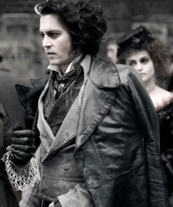 Johnny Depp Sweeney Todd Leather Coat