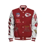 Kansas City Chiefs 4X Super Bowl LIX Champions Winning Spirit Varsity Jacket