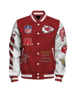 Kansas City Chiefs 4X Super Bowl LIX Champions Winning Spirit Varsity Jacket