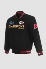 Kansas City Chiefs Black Super Bowl LVII Champions Jacket