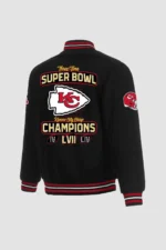 Kansas City Chiefs Black Super Bowl LVII Champions Jacket