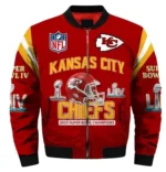Kansas City Chiefs Super Bowl LIV Red Varsity Jacket