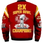 Kansas City Chiefs Super Bowl LIV Red Varsity Jacket