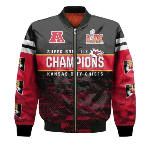 Kansas City Chiefs Super Bowl LIX Champions 2024 Bomber Jacket