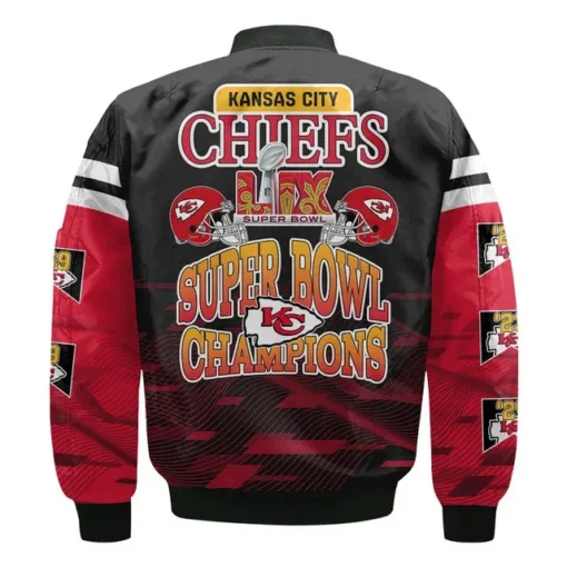Kansas City Chiefs Super Bowl LIX Champions 2024 Bomber Jacket