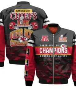 Kansas City Chiefs Super Bowl LIX Champions 2024 Bomber Jacket