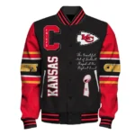 Kansas City Chiefs Super Bowl LIX Champions 2024 Explode And Ascend Varsity Jacket