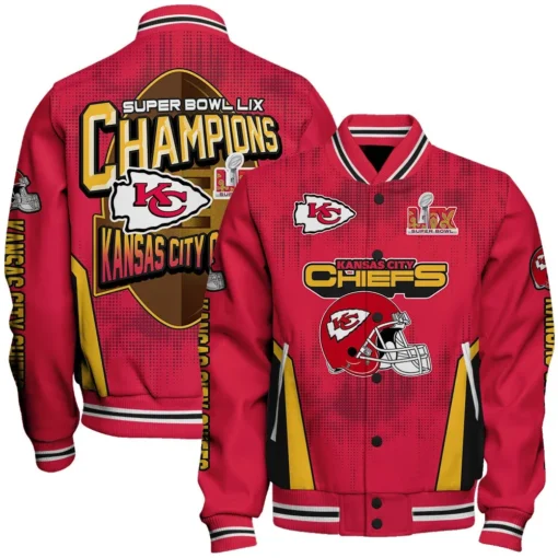 Kansas City Chiefs Super Bowl LIX Champions Feared Opponents Varsity Jacket