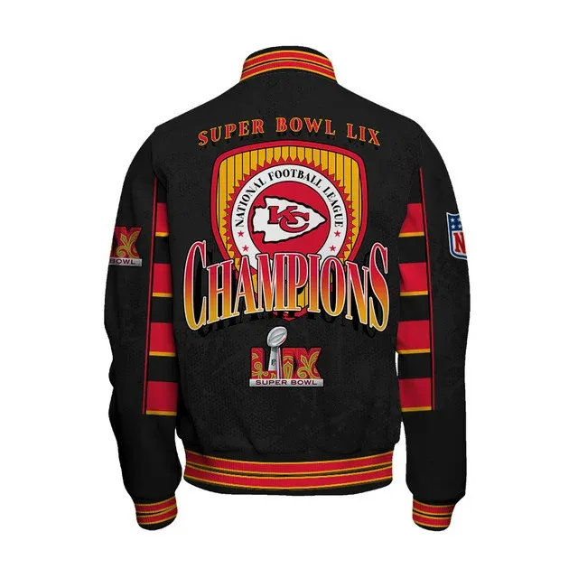 Kansas City Chiefs Super Bowl LIX Champion’s Style Varsity Jacket