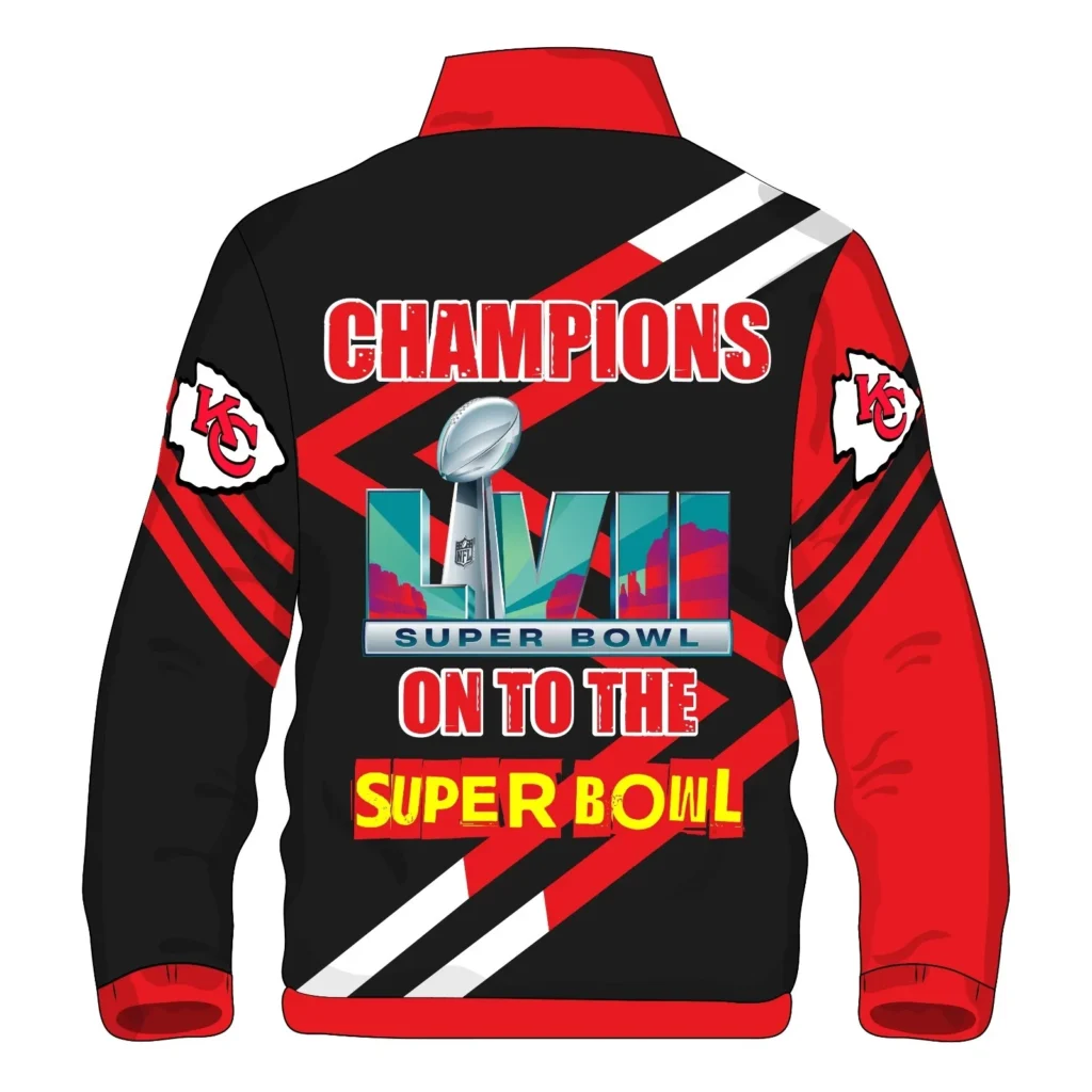 Kansas City Chiefs Super Bowl LVII Champions Varsity Jacket