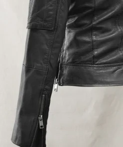 Karen Gillan Leather Jacket