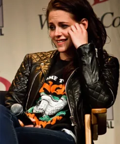 Kristen Stewart Leather Jacket