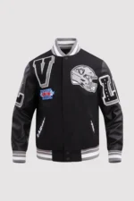 Las Vegas Raiders Mashup Varsity Jacket
