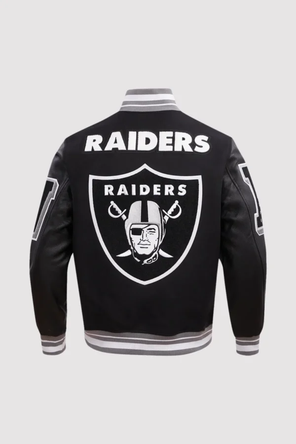 Las Vegas Raiders Mashup Varsity Jacket