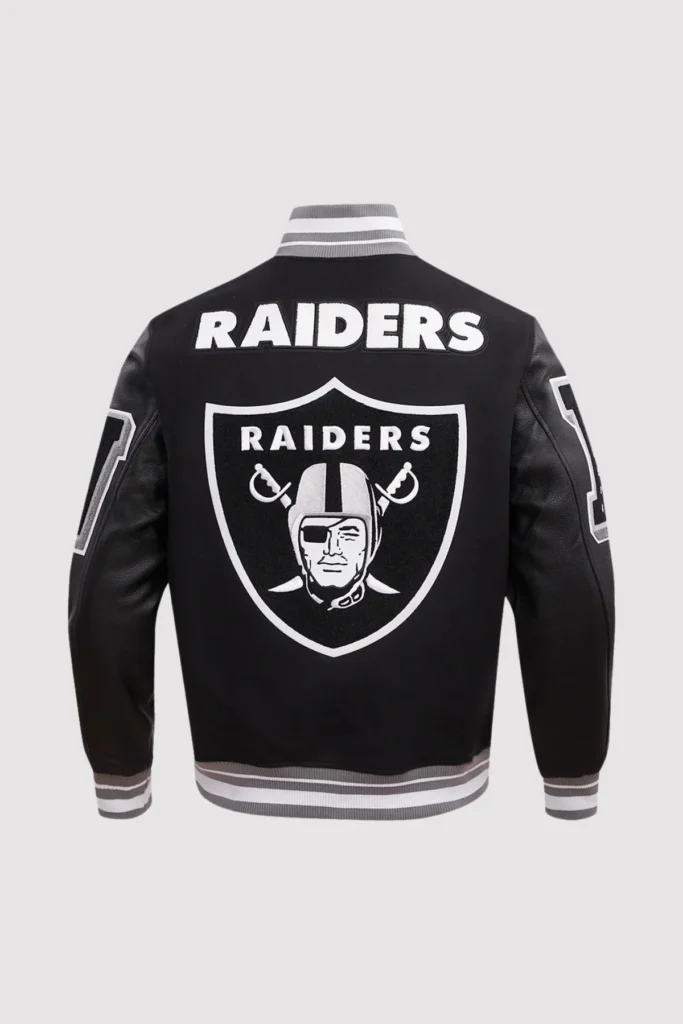 Las Vegas Raiders Mashup Varsity Jacket