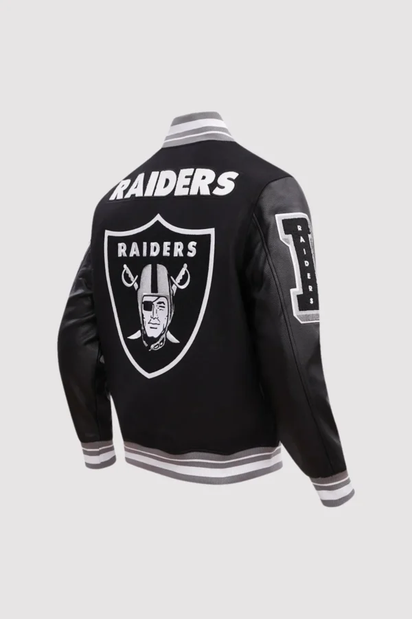 Las Vegas Raiders Mashup Varsity Jacket