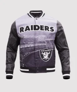 Las Vegas Raiders Remix Varsity Jacket