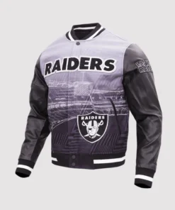 Las Vegas Raiders Remix Varsity Jacket