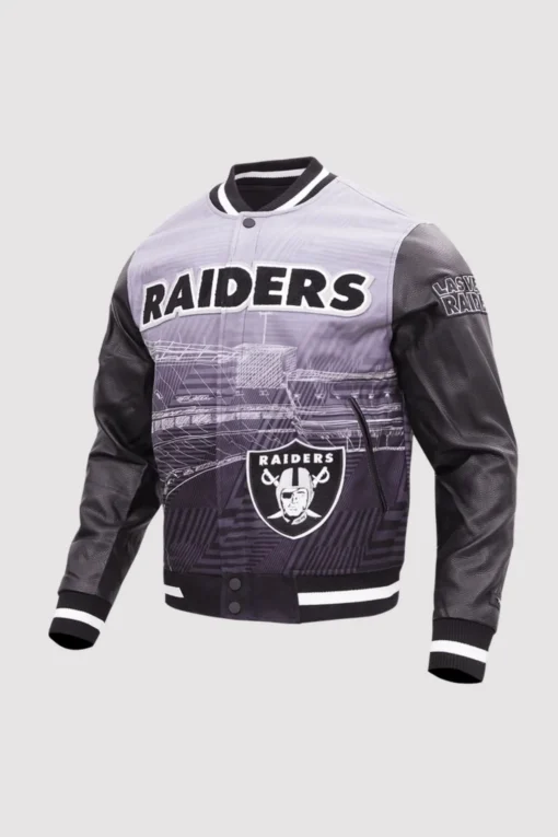 Las Vegas Raiders Remix Varsity Jacket