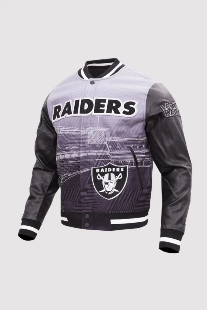 Las Vegas Raiders Remix Varsity Jacket