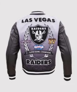 Las Vegas Raiders Remix Varsity Jacket