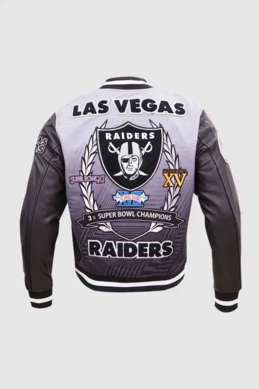 Las Vegas Raiders Remix Varsity Jacket