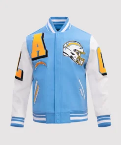 Los Angeles Chargers Mashup Varsity Jacket