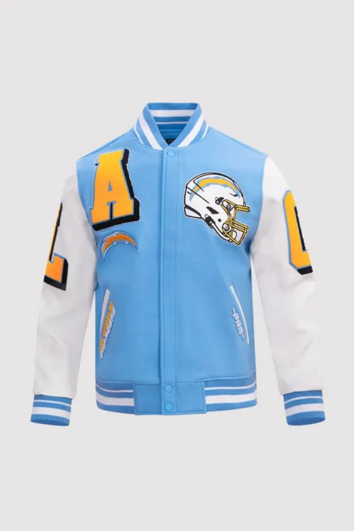 Los Angeles Chargers Mashup Varsity Jacket