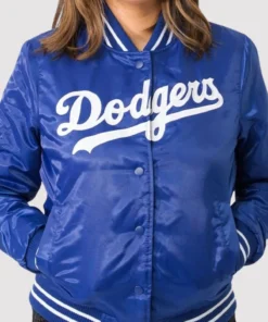 Los Angeles Dodgers 1980 Varsity Satin Jacket