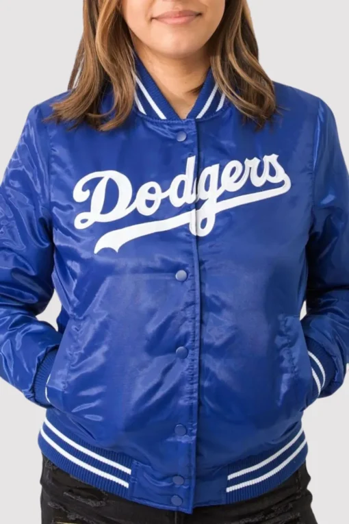 Los Angeles Dodgers 1980 Varsity Satin Jacket