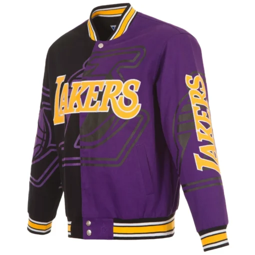 Los Angeles Lakers Cotton Twill Varsity Jacket