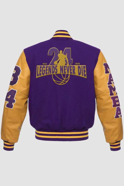 Los Angeles Lakers Kobe Bryant Varsity Jacket - Image 2