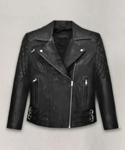 Lucy Hale Black Leather Jacket