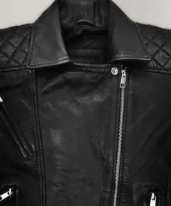 Lucy Hale Black Leather Jacket