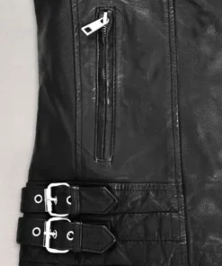Lucy Hale Black Leather Jacket