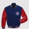 MLB Minnesota Twins Red and Blue Varsity Jacket
