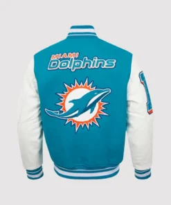 Miami Dolphins Mashup Varsity Jacket