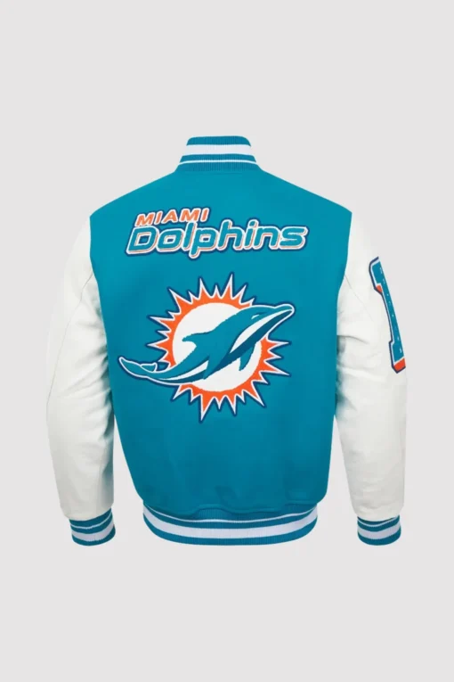 Miami Dolphins Mashup Varsity Jacket