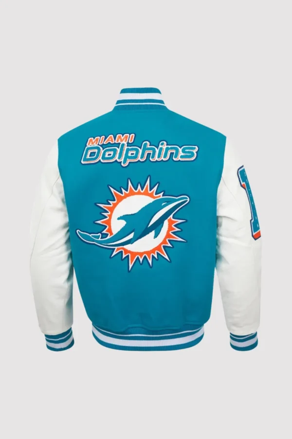 Miami Dolphins Mashup Varsity Jacket