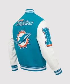 Miami Dolphins Mashup Varsity Jacket