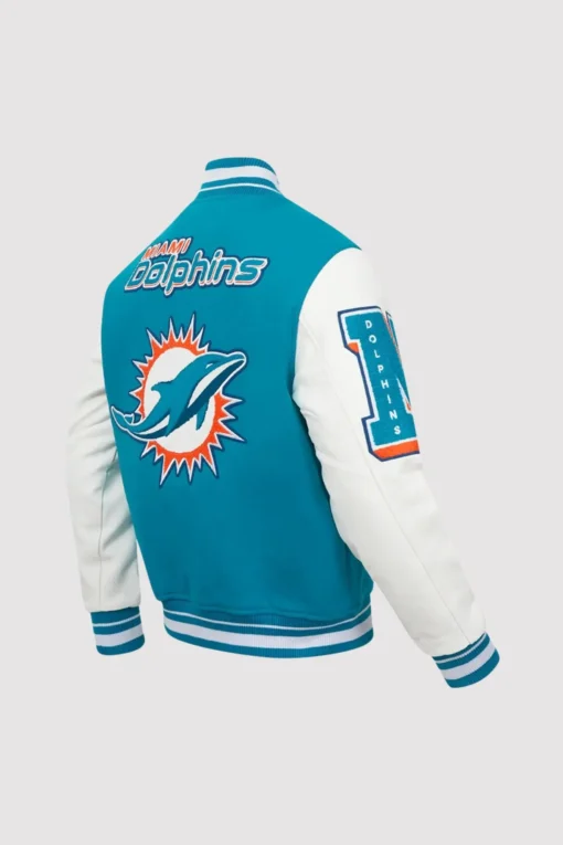 Miami Dolphins Mashup Varsity Jacket