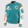Miami Dolphins NFL Baseball Varsity Jacket