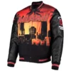Miami Heat Black Remix Varsity Jacket