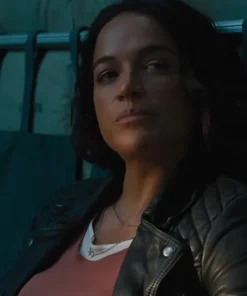 Michelle Rodriguez Fast & Furious 9 Leather Jacket
