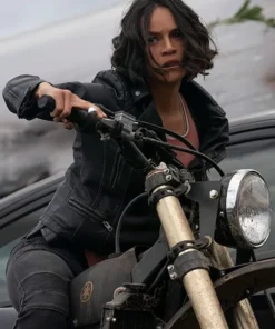Michelle Rodriguez Fast & Furious 9 Leather Jacket